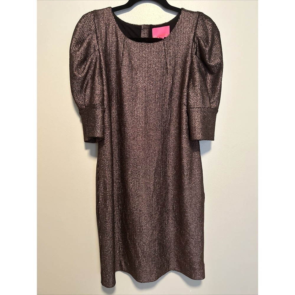 Lilly Pulitzer Dress Size Small Metallic Party Holiday Wear size small